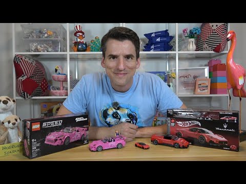 Unfassbare Unterschiede: LEGO® 77241 Honda S2000 & Mattel JFR90 Maserati MC20