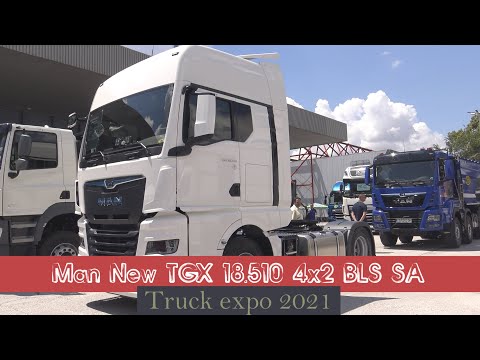2021 Man New TGX 18.510 4x2 BLS SA Walkaround Truck Expo 2021