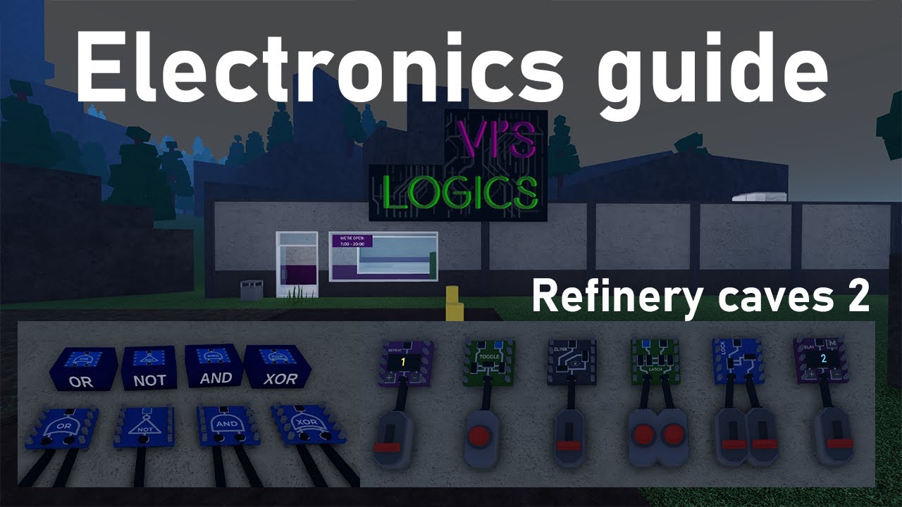 Electronics guide - Refinery caves 2