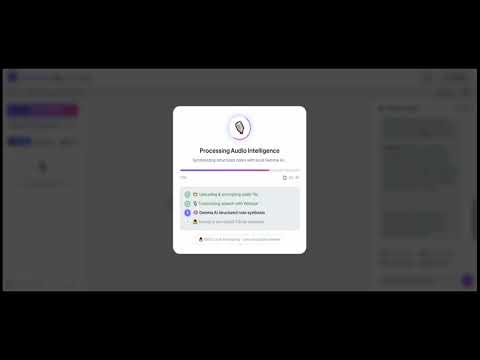 EchoNote AI Demo