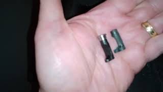 Installing an extended magazine release on a 1911