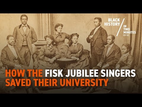 The Fisk Jubilee Singers: Perform the Spirituals and Save Their University