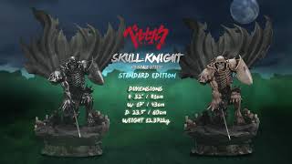 Berserk 1/4 Scale Statue: Skull Knight [Standard Edition White Bone Variant] video 1