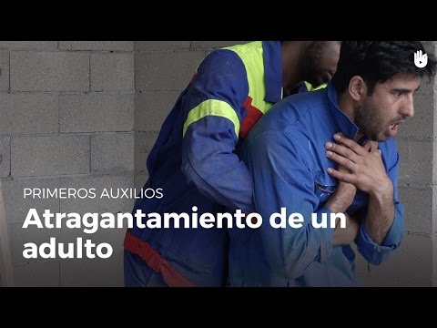 Aprende gestos de primeros auxilios - Atragantamiento de un adultoà