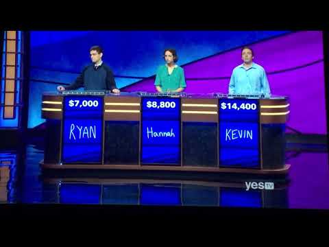 Double Jeopardy, Ryan Bilger Day 4 - Ryan finds the 3rd DAILY DOUBLE 😱 (7/9/19)