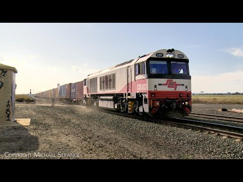7922V SCT / SBR Dooen To Melbourne Container Train With CSR012  (6/11/2023) - PoathTV Railways
