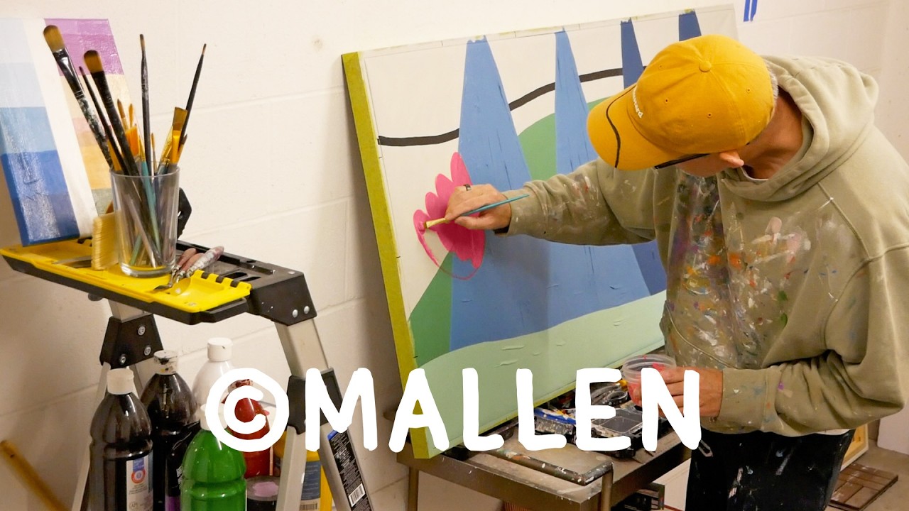 Mountain Fairways | Commissioned Abstract Painting