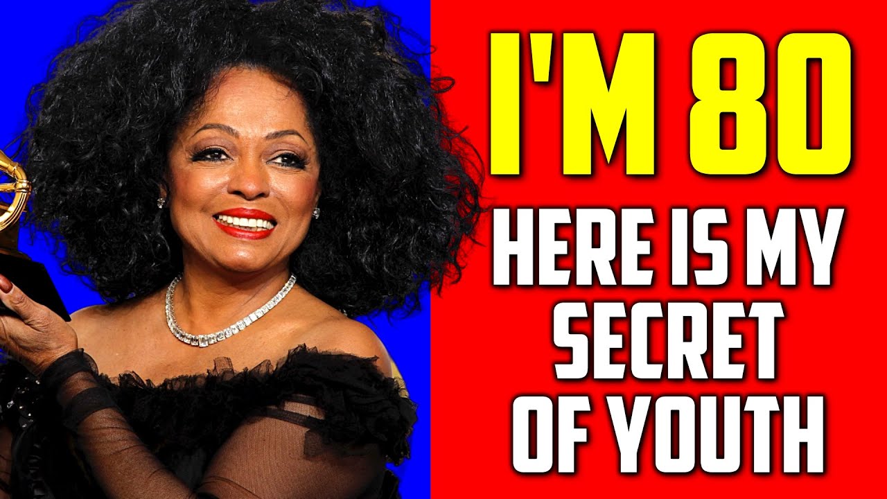 Diana Ross (80 years old) Shares his SECRET To Conquer AGING | Actual Diet and Workout