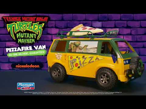 Боевая машинка TMNT Черепашки-Ниндзя Мovie III - Фургон Доставки Пиццы (83468)