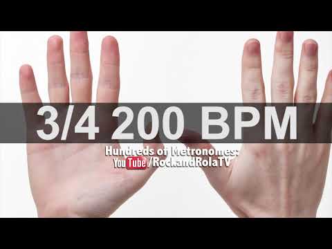 🔴 200 BPM Applause Metronome