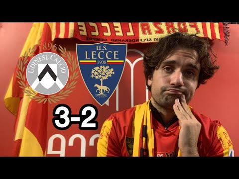 UDINESE-LECCE 3-2: DISASTROUS FIRST HALF... WE WOKE UP LATE! 🙄💛❤️▶️ SERIE A ENILIVE 2025/2026