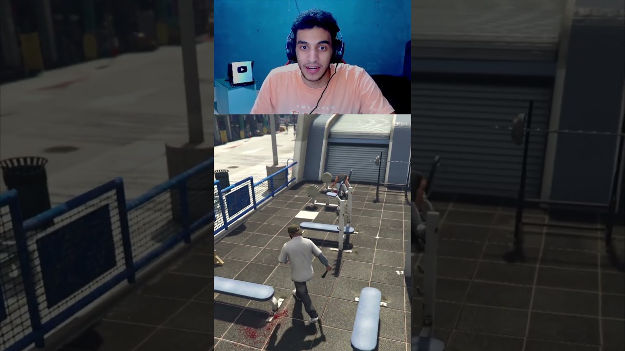 🔥تريفور خلص علي كل ال في الجيم علشان زحمه