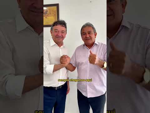 Prefeito Aldo Lopes e o Dep. Miltinho Aragão