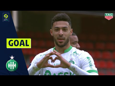 Goal Denis BOUANGA (27' - AS SAINT-ÉTIENNE) STADE RENNAIS FC - AS SAINT-ÉTIENNE (0-2) 20/21