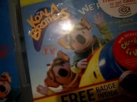 Koala  brothers   Dvds  we're here to  help    Mittzi's day out