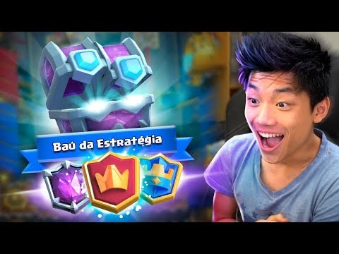 NUNCA IMAGINEI ABRIR UM BAU DA ESTRATEGIA DESSE NIVEL -  CLASH ROYALE