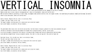VERTICAL INSOMNIA / 弦巻マキ【SynthesizerV・ボカロオリジナル】｜アニソン風ダークボカロ