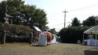 preview picture of video '三鷹市 仙川公園 平和の像前 201108150924'