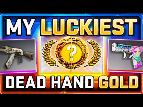 MY LUCKIEST DEAD HAND GLOVES EVER (FASTEST GOLD)