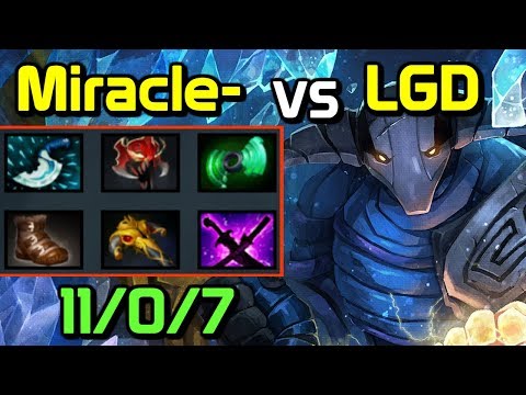 GRAND FINALS - Miracle- Sven full game vs LGD - Beyond Godlike