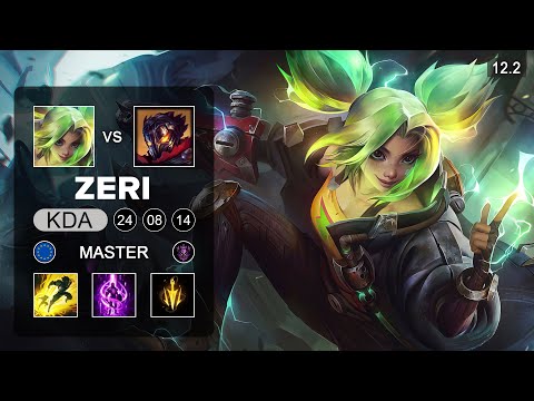 Zeri Mid vs Viktor - EUW Master - Season 12 Patch 12.2