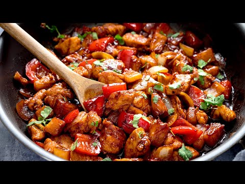 Super Simple Sticky Pineapple Chicken | Ready in 30 Mins!