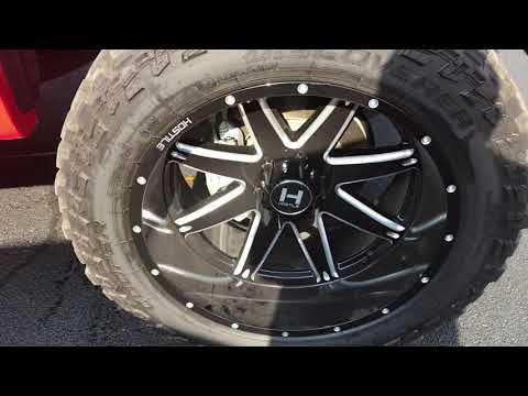 2018 Ford F-150 lifted with 3 choices of 22x12 wheels TIS, HOSTILE ALPHA, compression forged 2.0