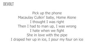 Travis Scott Ft. Young Thug &amp; Quavo - Pick Up The Phone (Lyrics on screen)