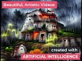 Artistic videos created by Artificial Intelligence