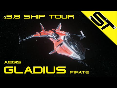 Star Citizen α 3.8 | Aegis Gladius Pirate | Tour