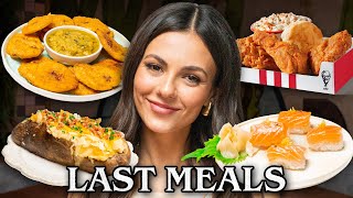 Victoria Justice Eats Her Last Meal