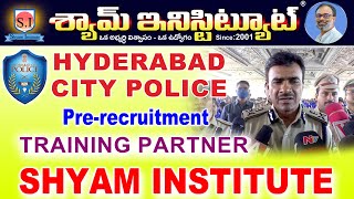 Pre-recruitment training at Hyderabad-SHYAM INSTITUTE