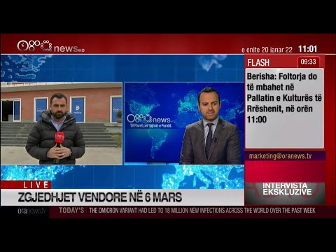 Edicioni informativ - 20 Janar 2022 - Ora 11:00 - Ora News