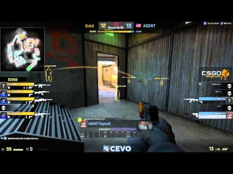 Orbit vs AGENT (CEVO-M CS:GO Season 7) - Helium & HuriKane
