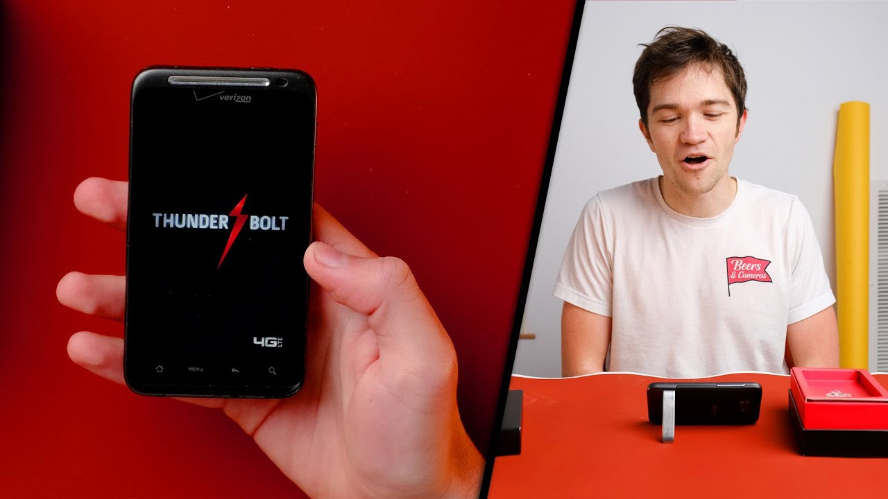 HTC Thunderbolt - Unboxing my FIRST smartphone!