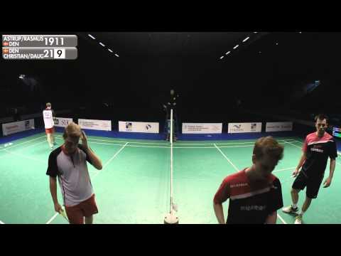Badminton - Astrup / Skaarup Rasmussen vs Christiansen / Daugaard (MD, Final) - Swedish Masters 2016