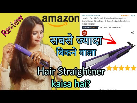 Amazons most reviewed Hair straightener Review & Demo|...