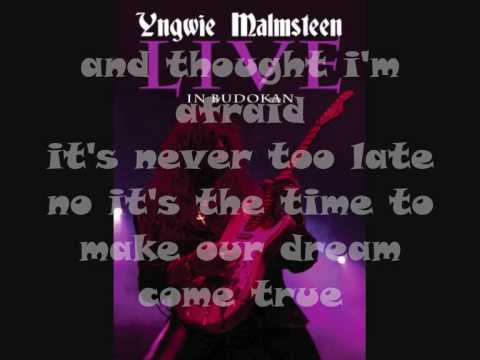 Malmsteen-Forever one with lyrics