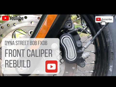 How To | Rebuild Your Front Brake Caliper | Harley Davidson Street Bob FXDB