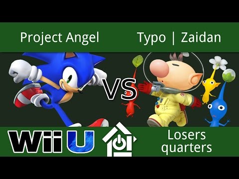 Typo House Weekly 7/19 - Project Angel (Sonic) vs Typo | Zaidan (Olimar) - Smash 4 Losers Quarters