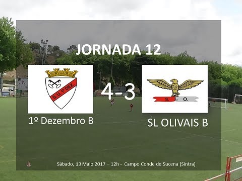 2ªFase/Jornada 12: 1º Dezembro B - SL Olivais B 