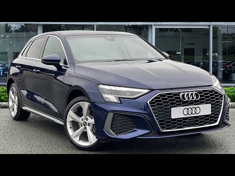 Brand New Audi A3 1.4 TFSIe 40 S line Sportback S Tronic 5dr 13kWh | Preston Audi
