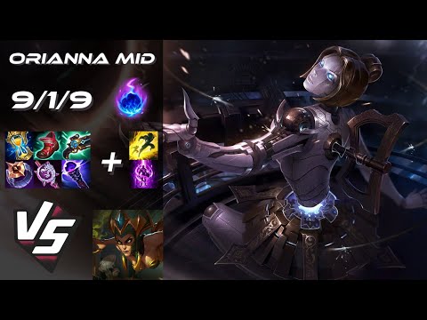 MID Orianna vs Cassiopeia - NA Grandmaster Patch 14.10