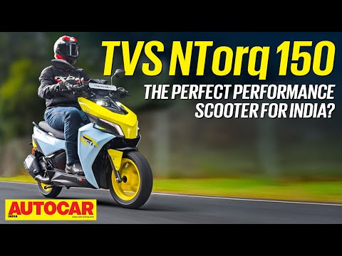TVS Ntorq 150 review - More performance with a familiar feel | First Ride | Autocar India