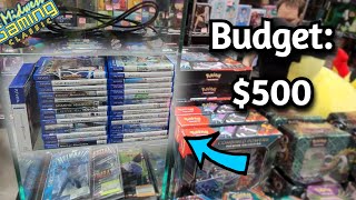 I started a PS Vita collection with only $500