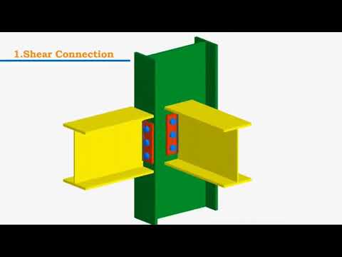 🛠 Understanding Steel Connection Design: Shear vs. Moment Connections 🛠