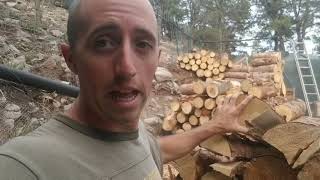 Firewood: Why I Won&#39;t Buy A Splitter, Won&#39;t Split My Wood,  Or Use Kindling