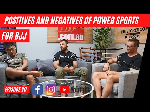 POSITIVES AND NEGATIVES OF COMING FROM POWER SPORTS TO BJJ