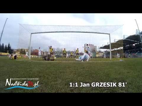 11.03.2017 BRAMKI: Siarka Tarnobrzeg - Błękitni Stargard 1:1 (0:0)