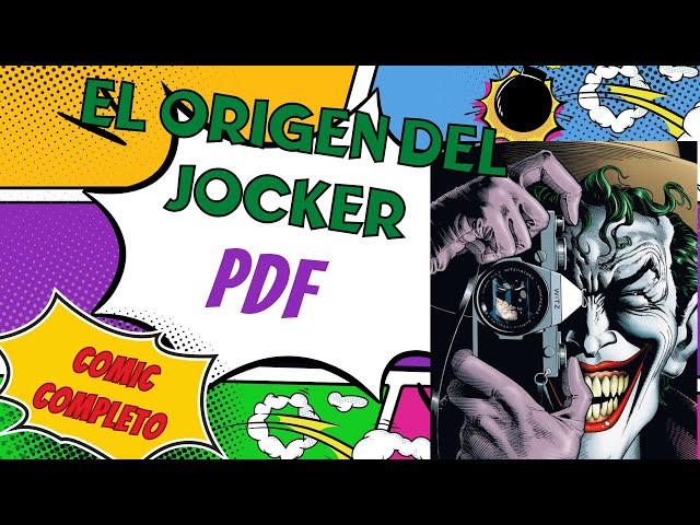 Vídeo relacionado con Grupo Erik Poster Dc Comics Batman The Killing Joke